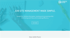 Desktop Screenshot of jobsiteplanner.com